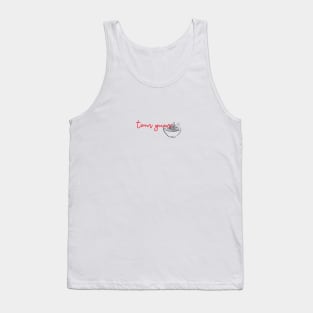 tom yum - Thai red - Flag Color - with sketch Tank Top